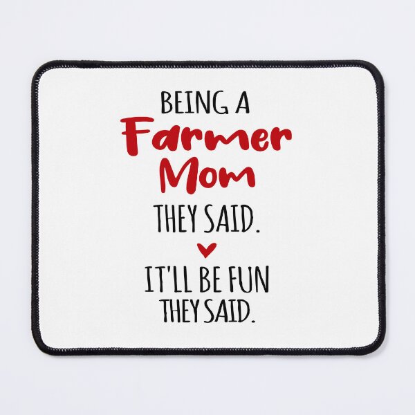Item preview, Farmer Mom Love Is Unconditional Mothers Day Funny Farmer designed and sold by EasyPrintGift.