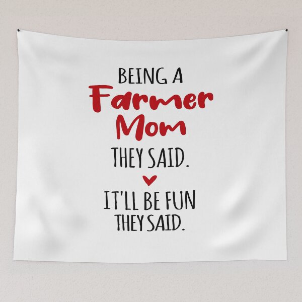 Item preview, Farmer Mom Love Is Unconditional Mothers Day Funny Farmer designed and sold by EasyPrintGift.