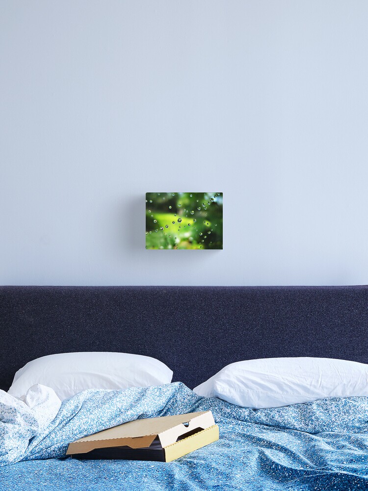 Thumbnail 2 of 3, Canvas Print, Spring Showers designed and sold by dabble.