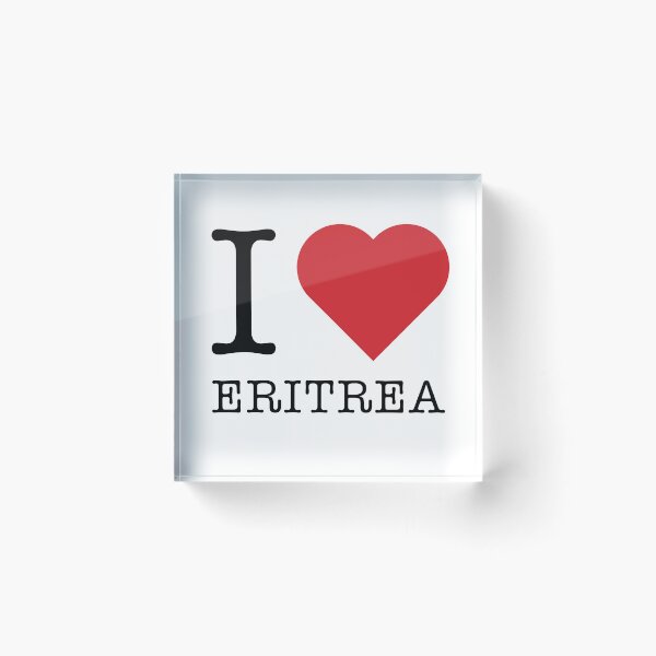 Item preview, I love Eritrea designed and sold by HeavyStyle.