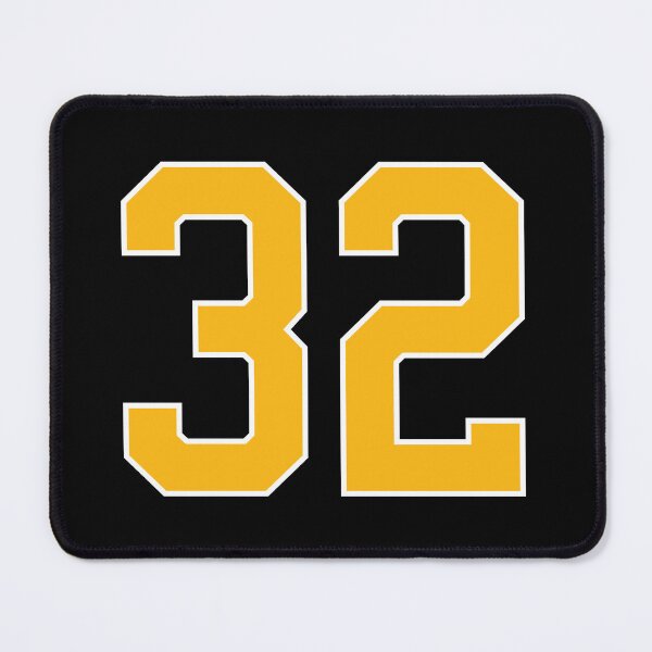 Item preview, Yellow Number 32 lucky sports jersey thirty two designed and sold by HeavyStyle.