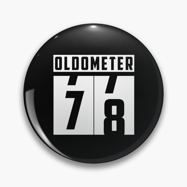Item preview, Oldometer counter Number 78 birthday designed and sold by HeavyStyle.