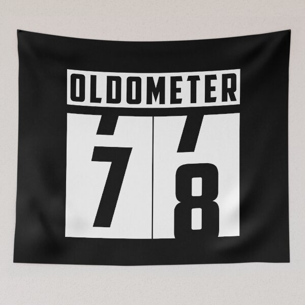Item preview, Oldometer counter Number 78 birthday designed and sold by HeavyStyle.