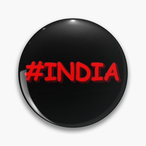 Item preview, "#India" Cute Design. Buy Now designed and sold by Health And Fitness Posts e-Store.
