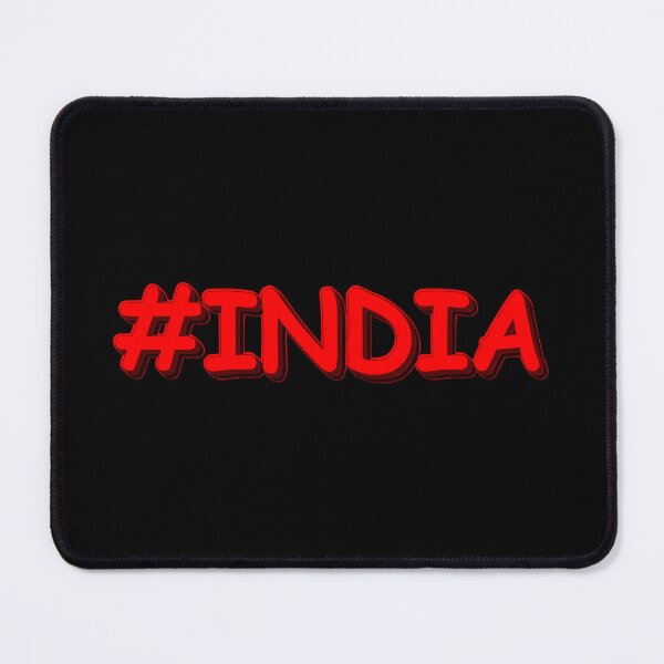 Item preview, "#India" Cute Design. Buy Now designed and sold by Health And Fitness Posts e-Store.