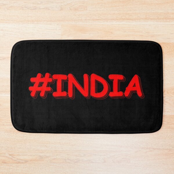 Item preview, "#India" Cute Design. Buy Now designed and sold by Health And Fitness Posts e-Store.