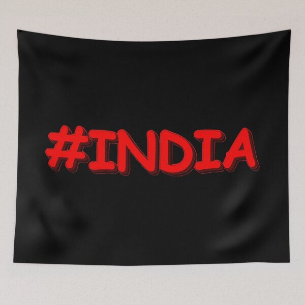 Item preview, "#India" Cute Design. Buy Now designed and sold by Health And Fitness Posts e-Store.