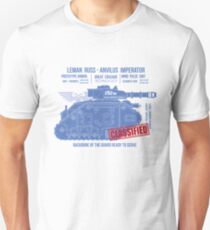 BLUEPRINT TEE - LEMAN RUSS 40K BONE Unisex T-Shirt