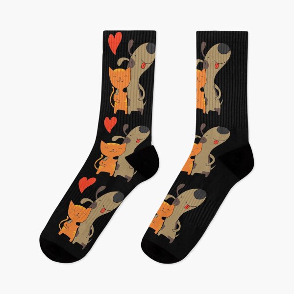 Item preview, dog and cat lover pattern designed and sold by Maful.