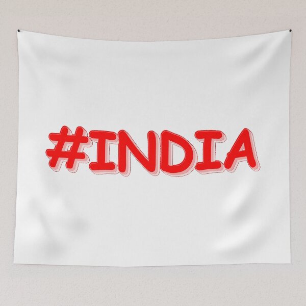 Item preview, "#India" Cute Design. Buy Now designed and sold by Health And Fitness Posts e-Store.