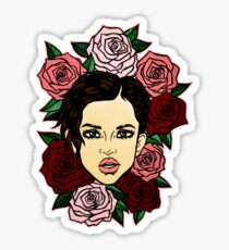Rose. Sticker
