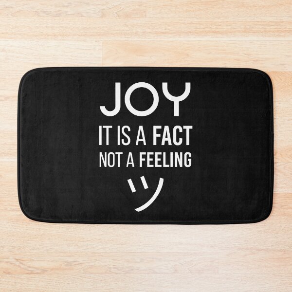 Item preview, Joy is a fact not a feeling designed and sold by crendizer.