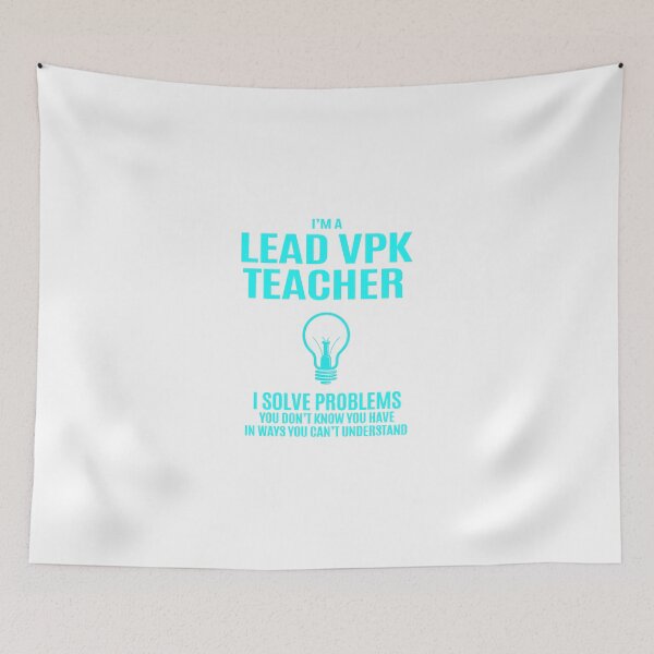 Item preview, Lead Vpk Teacher - I Solve Problems Job Gift designed and sold by melissaval2.