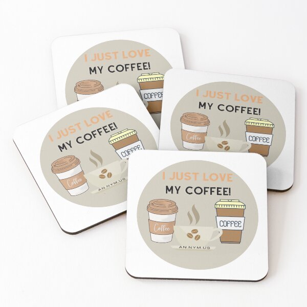 Item preview,  I Just Love My Coffee range by AN.NYM.US BRAND designed and sold by BillieBoopot.