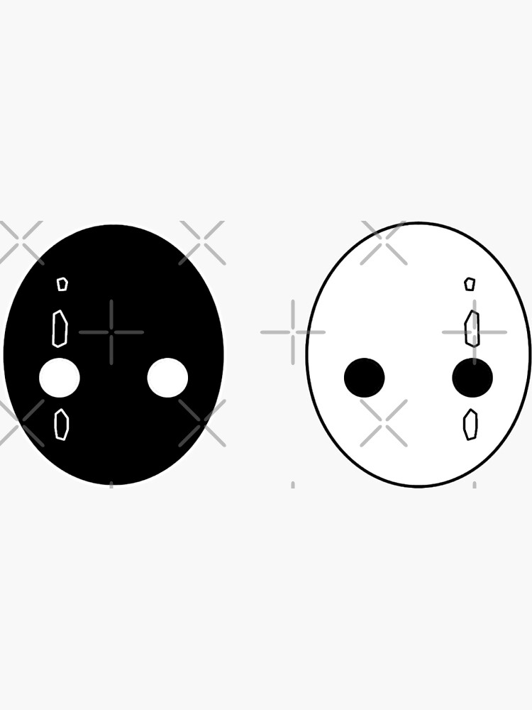 "Sky children of the light (cotl) Black and white ying yang