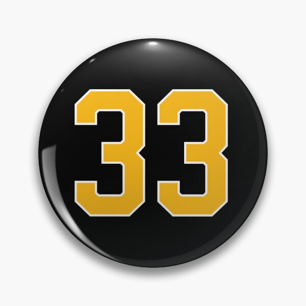 Item preview, Yellow Number 33 lucky sports jersey thirty three designed and sold by HeavyStyle.