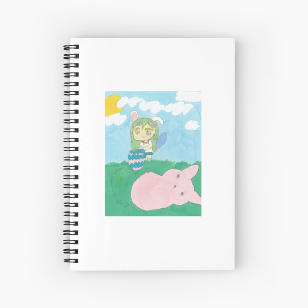 Easter bunny fairy Spiral Notebook