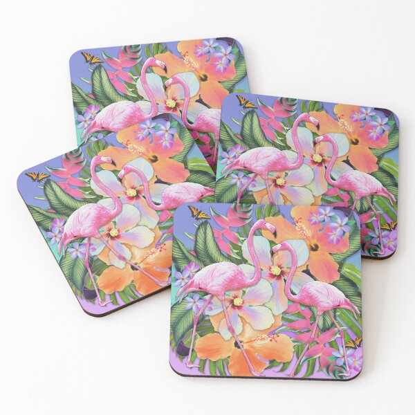 Item preview, Aloha Flamingos Sand Painting designed and sold by Nina May Designs.