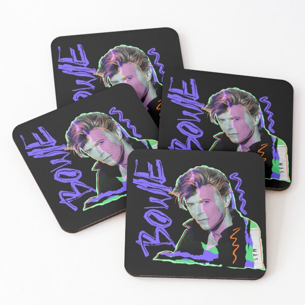 Item preview, DAVID B 80S STYLE COLORS BLACK BACKGROUND designed and sold by DiscoDiscoMx.
