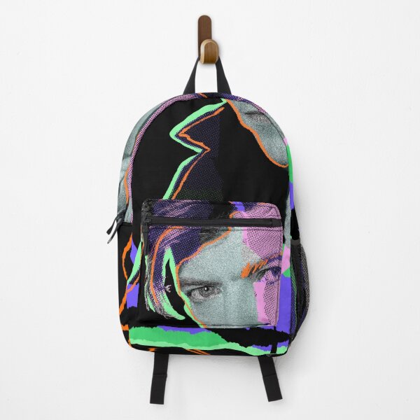 Item preview, DAVID B 80S STYLE COLORS BLACK BACKGROUND designed and sold by DiscoDiscoMx.
