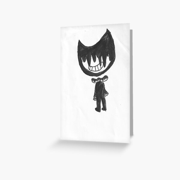 Bendy And The Ink Machine Chapter Greeting Card by Dede Dhea