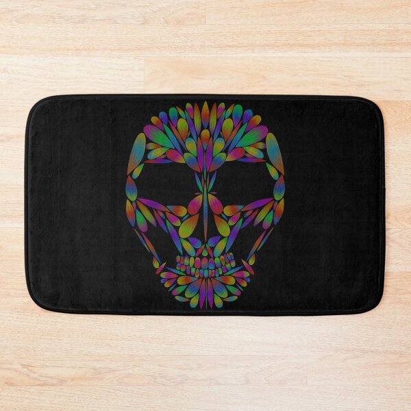 Item preview, Jewel Toned Skull by Heather Nafe Art designed and sold by HeatherNafeArt.