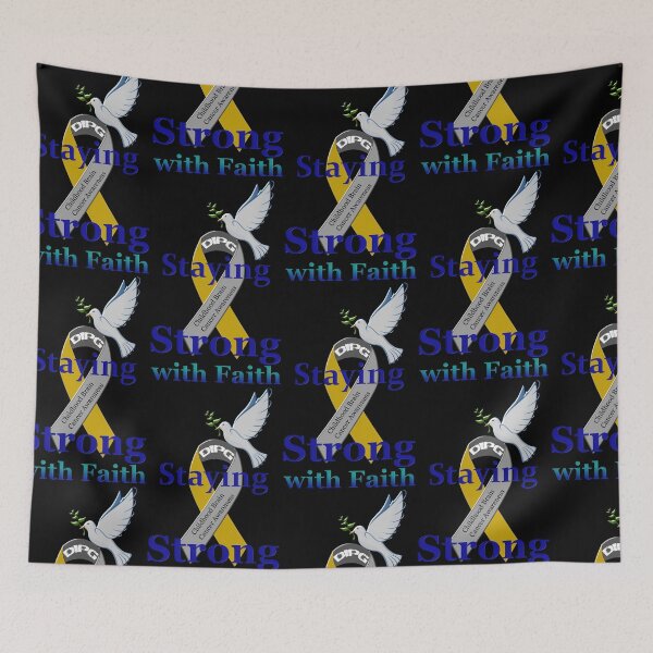 Item preview, DIPG, Childhood Brain Cancer Awareness, Staying Strong with Faith designed and sold by AFordhamDesigns.