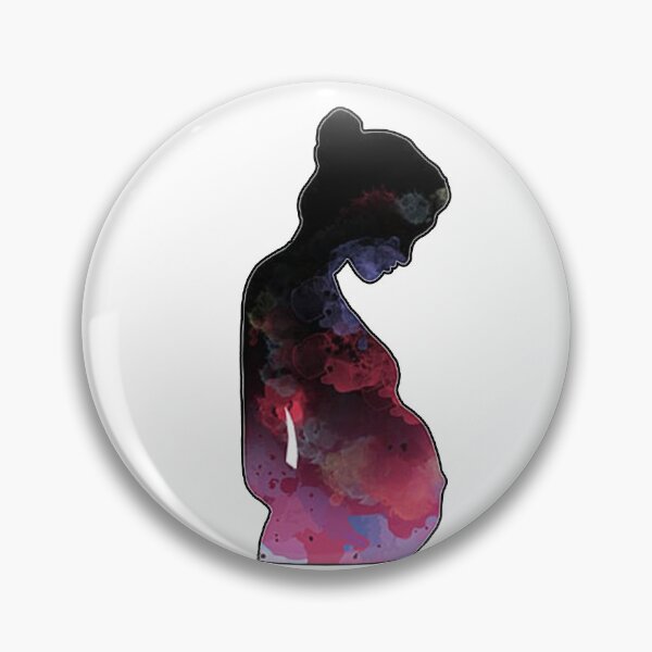 Item preview, Silhouette of Beautiful Pregnant Woman designed and sold by Tr4velingCo.