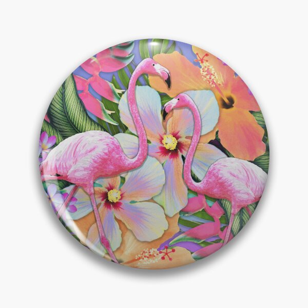 Item preview, Aloha Flamingos Sand Painting designed and sold by Nina May Designs.