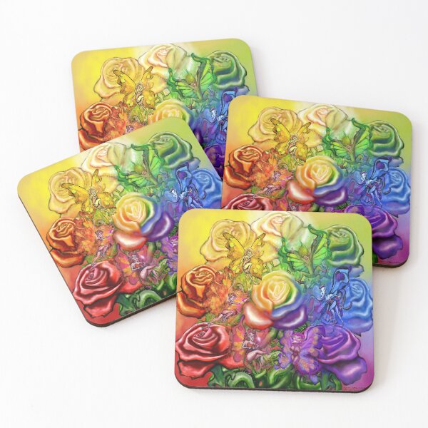 Artikelvorschau, Rainbow Pixies und Rosen entworfen und verkauft von Kevin Middleton.