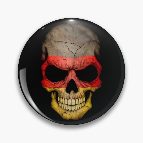 Item preview, German Flag Skull designed and sold by JeffBartels.