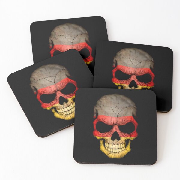 Item preview, German Flag Skull designed and sold by JeffBartels.