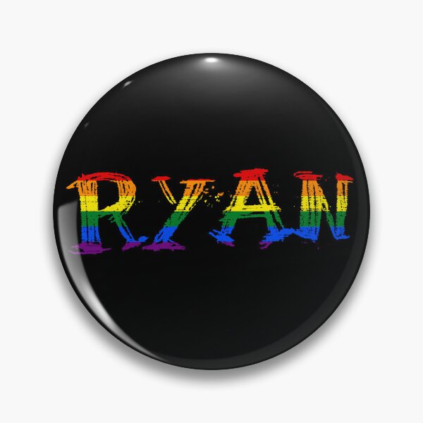 Item preview, Men rainbow name gay Ryan designed and sold by LoveIsColorful.