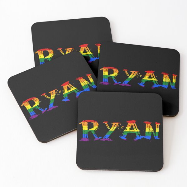 Item preview, Men rainbow name gay Ryan designed and sold by LoveIsColorful.