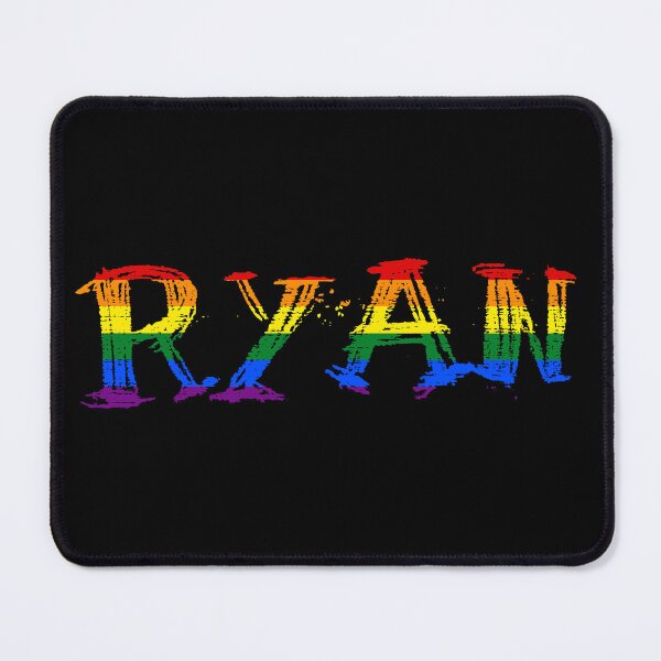 Item preview, Men rainbow name gay Ryan designed and sold by LoveIsColorful.