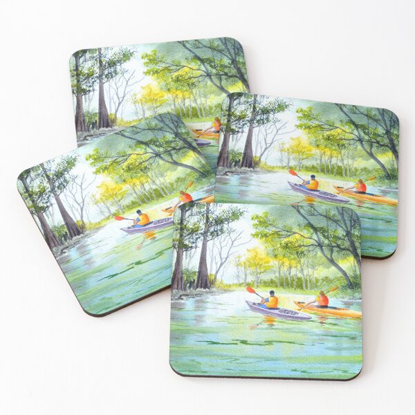 Item preview, Kayaking The Weeki Wachee River Florida designed and sold by William Holkham.