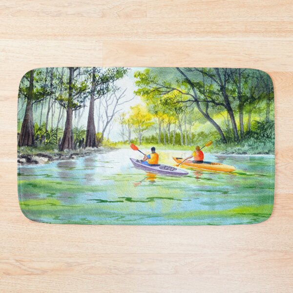 Item preview, Kayaking The Weeki Wachee River Florida designed and sold by William Holkham.