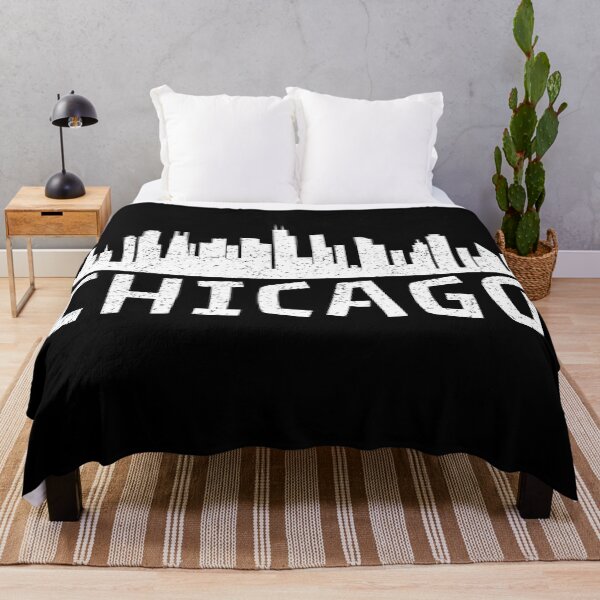 Artikelvorschau, Chicago - Skyline - Silhouette entworfen und verkauft von Praechtig.