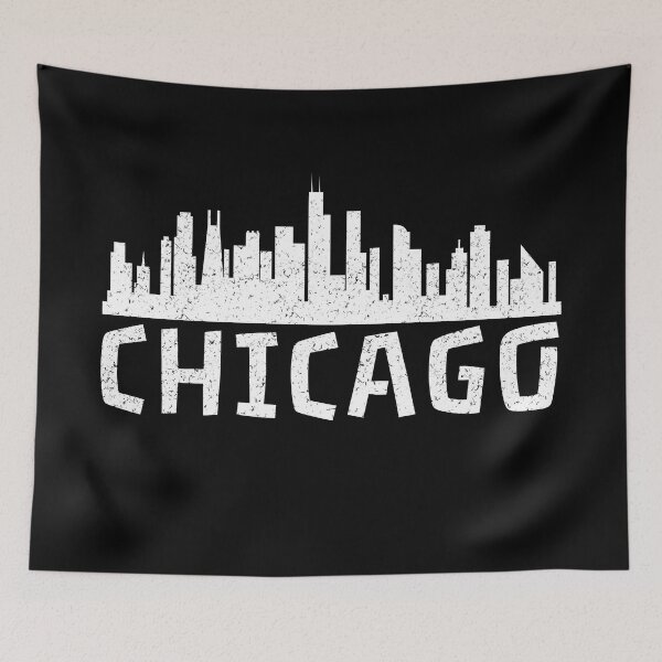 Artikelvorschau, Chicago - Skyline - Silhouette entworfen und verkauft von Praechtig.