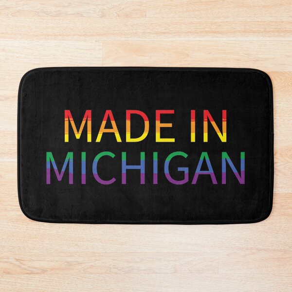 Item preview, Rainbow LGBT Michigan, US designed and sold by LoveIsColorful.