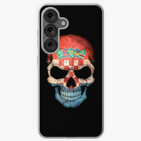 Item preview, Croatian Flag Skull designed and sold by JeffBartels.