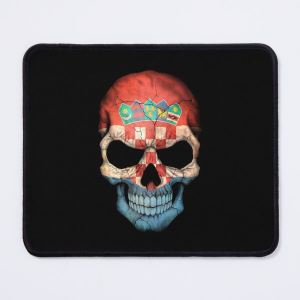 Item preview, Croatian Flag Skull designed and sold by JeffBartels.