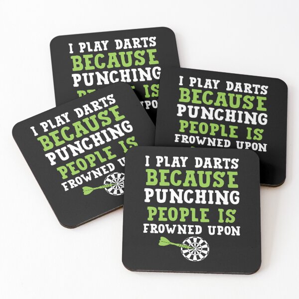 Item preview, I Play Darts Because Punching People Is Frowned Upon designed and sold by tshirtexpressiv.