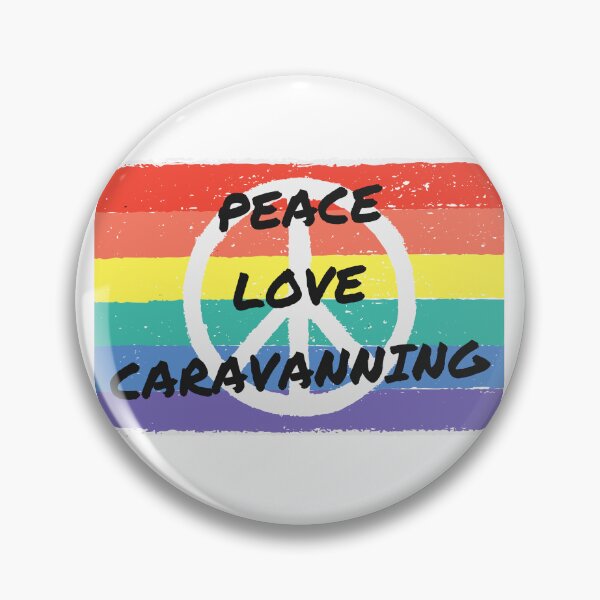 Item preview, Peace. Love. Caravanning designed and sold by TheGreenGoat.