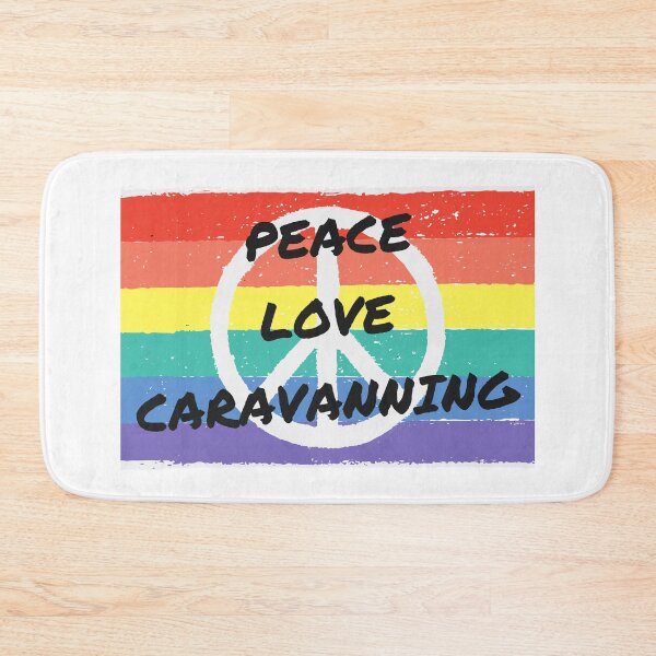 Item preview, Peace. Love. Caravanning designed and sold by TheGreenGoat.