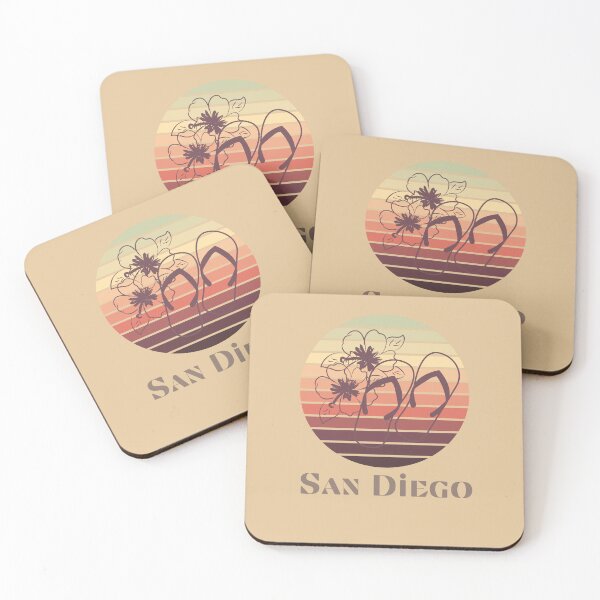 Item preview, Retro Sunset. San Diego California designed and sold by RedSparkle.