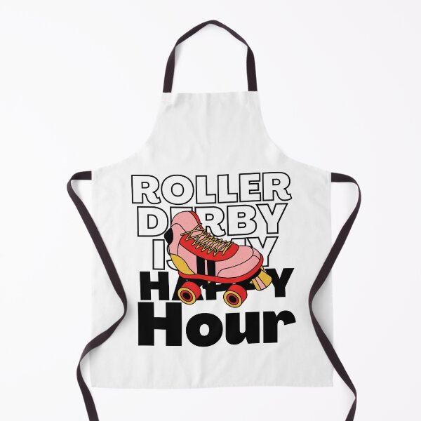 Item preview, Roller Derby Is My Happy Hour Red designed and sold by AMERZAGUE DESIGN.