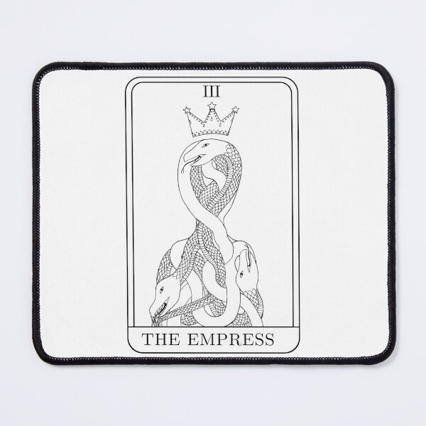 Item preview, Snake queen the empress tarot card designed and sold by indiVisibl.