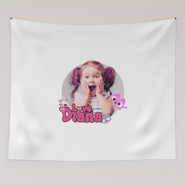Item preview, best selling The Kids Diana Show, Diana,Kids Diana Show , Cute Love Diana designed and sold by Amelia-Nina.