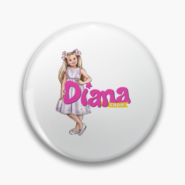 Item preview, best selling The Kids Diana Show, Diana,Kids Diana Show , Cute Love Diana designed and sold by Amelia-Nina.